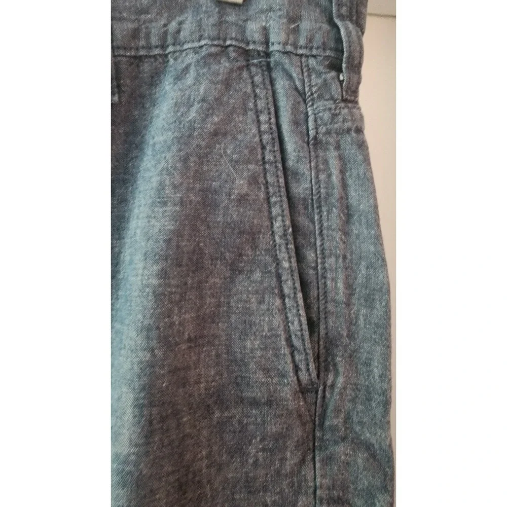 Gray Levi Pants Men's size 34 Men's straight leg Levi's jeans Levi's linen  A3